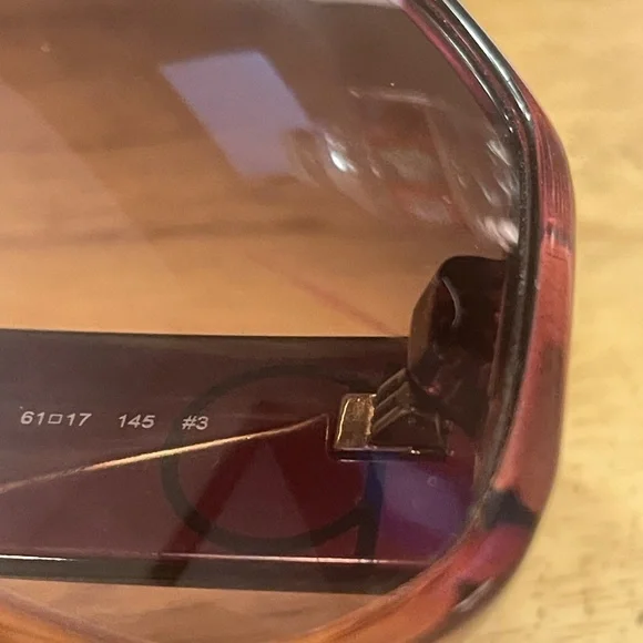 Salvatore Ferragamo SF942S Butterfly Sunglasses in Wine Caramel - Picture 14 of 15